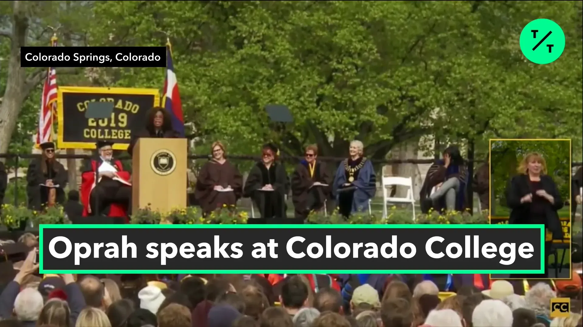 Oprah กล่าวถึงความสำคัญของการมีงานทำ