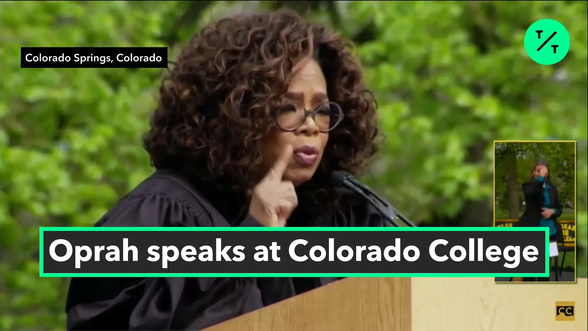 Oprah เล่าถึงมรดกและกฎของแรงและปฏิกิริยาในชีวิต