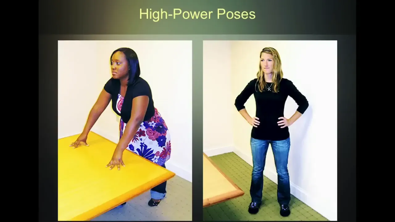 ตัวอย่างท่าทาง Power Posing