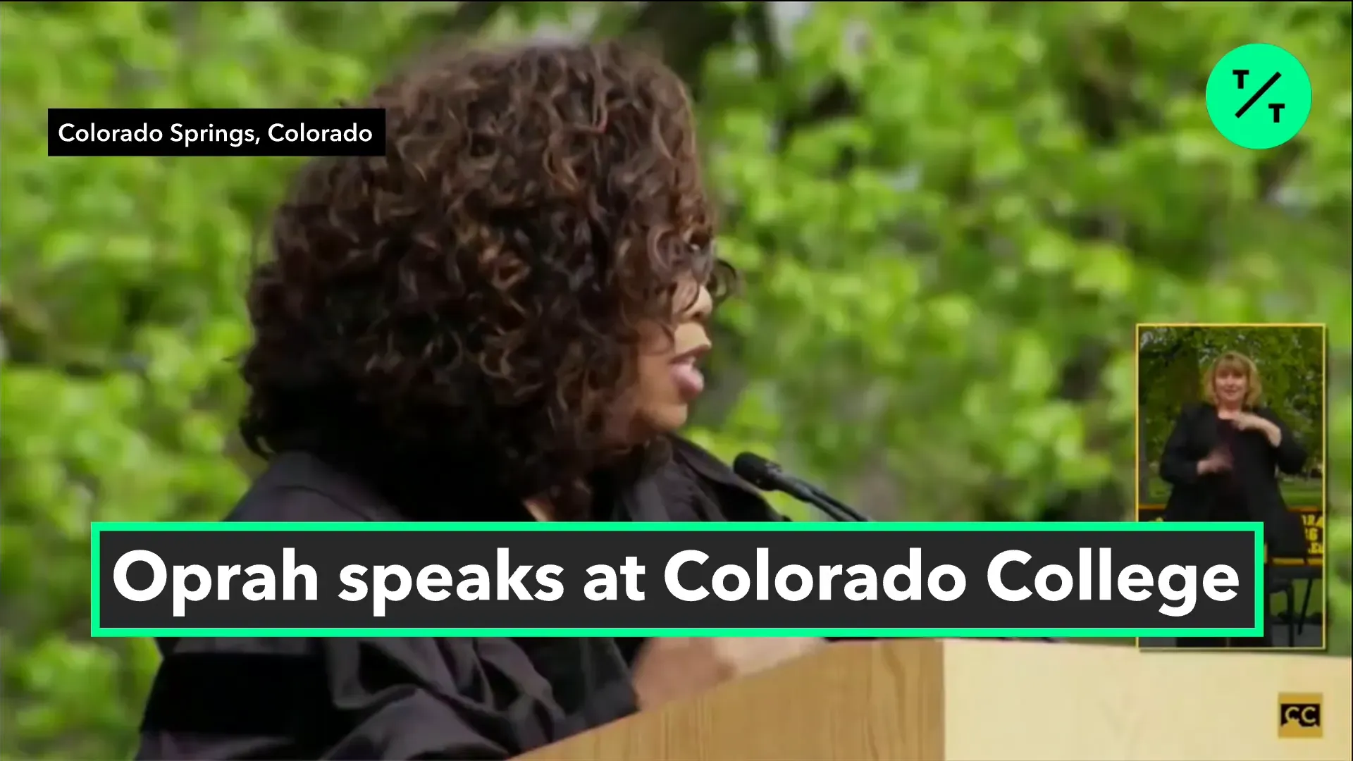 Oprah ชวนท่องคาถาให้กำลังใจ