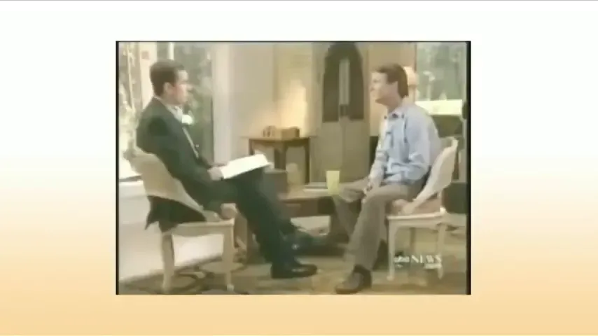 John Edwards แสดงภาษากายที่ขัดแย้งกับคำพูด